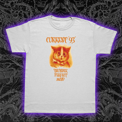 Current 93 Thunder Perfect Mind T Shirt Experimental Music Tee Unisex Retro