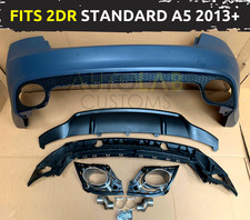 Audi A5 RS5 Style Rear Bumper For A5 Coupe Sportback RS5 Style Diffuser Exhausts