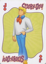 Scooby-Doo Fred Jones Jack of Diamonds Hanna-Barbera Playing Card