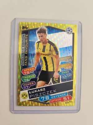 Match Attax 16/17 Piszczek Borussia Dortmund 2016/17 Exclusive Edition #S11