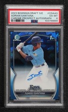2023 Bowman Chrome Draft Sapphire Edition 131/199 Adrian Santana PSA 6 Auto 0ot5