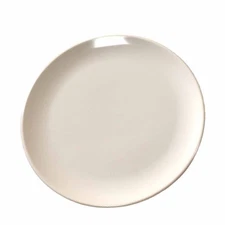 6in Round Fruit Plate Sturdy Drop Resistant Imitation Porcelain Bone Dish