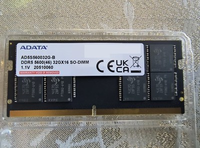 32 GB DDR5 5600 MHz SODIMM Laptop RAM Module | eBay