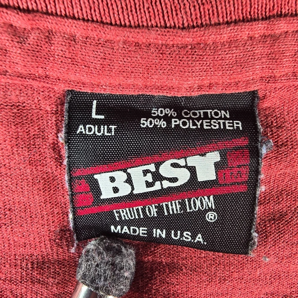 Vintage 1990s Kennecott Energy Cordero Rojo Surface Mine Rescue T-Shirt (L) - Image 4 of 4