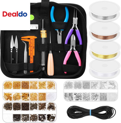 Jewelry Making Supplies Kit, Jewelry Making Kit with Jewelry Making Tools, Jewel