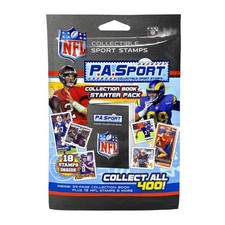 P.A. Sports NFL 2022-23 Football 34 Page Collection Stamp Book Starter Pack NIP