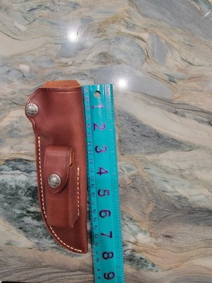 RANDALL ORIGINAL Sheath Style F  With India Sharpening Stone New Belt Loop