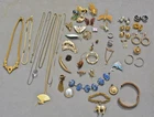 49 Piece mixed Lot of  Used Costume Jewelry Vintage 1960 - 70's family SEE ALL