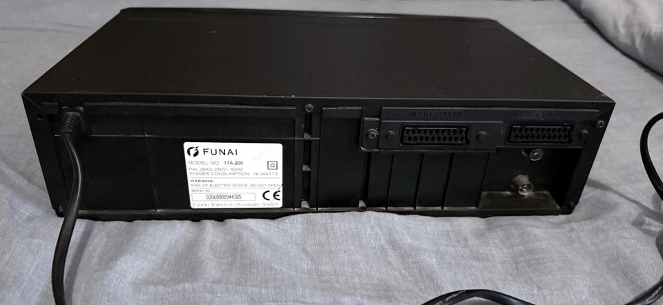 Videoregistratore Funai 17A-200 VCR VHS  - Immagine 2 di 4
