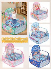 1pc Children's Fabric Ball Pit, Large Capacity Foldable Portable One-Click Stora