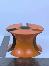 FREEBORN SHAPER CARBIDE TIPPED SHAPER CUTTER 1" BORE HALF ROUND CONCAVE