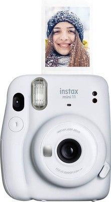 Brand New! Fujifilm Instax Mini 11 Instant Camera - Ice White - NIB! FREE SHIP!