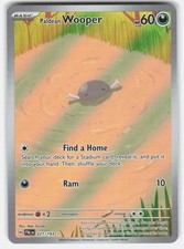 Paldean Wooper 221/193 IR Paldea Evolved Pokemon Holo NM on eBay