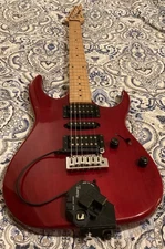Vintage Ibanez Trans Red RX 170 Series Guitar W/Roland GX 3