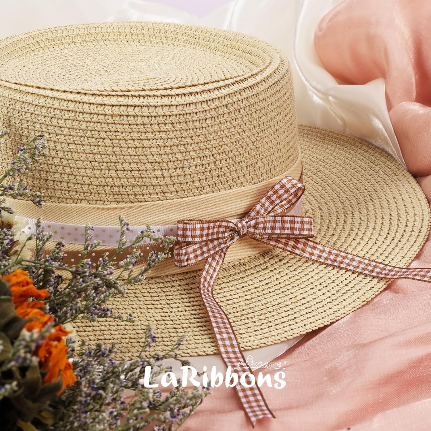 10 Color Gingham Ribbon Pack 3/8 Inch x 100 Yards Assorted Plaid Craft Ribbon