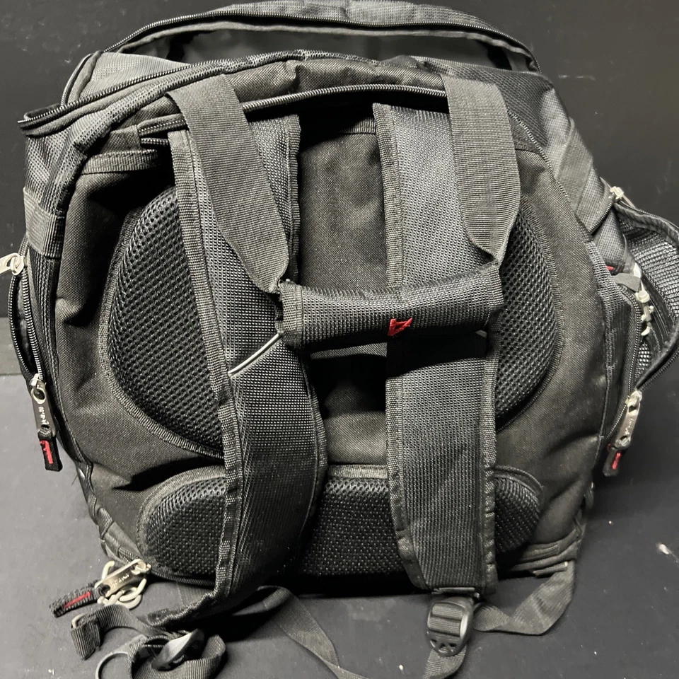 Mochila negra bolsa de botas de esquí con calefacción Athalon Foto 3 de 4