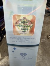 Diamond Art Club Mystery Kit Animals Pets Steve Read Discontinued Open Box