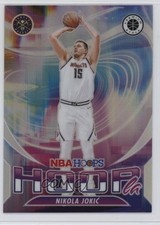 2023-24 Panini NBA Hoops Premium Stock Hoopla Silver Prizm Nikola Jokic #6 0fp5