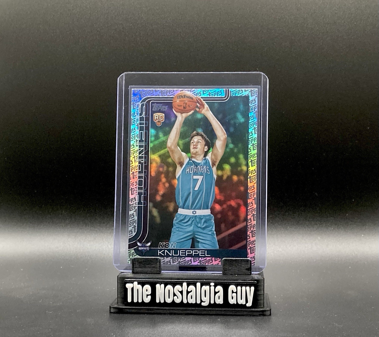 2025-26 Topps Kon Knueppel Topps Foil Pattern #204 🔥