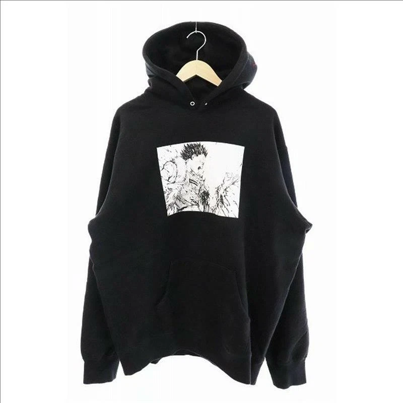 SUPREME AKIRA 17AW Arm Hooded Sweatshirt arm print pullover hoodie k99j1211