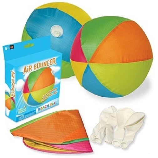 Play Visions Air Bouncer Balloon Ball Cover Earth Globe Beach Sensory Tactile - Image 2 of 4