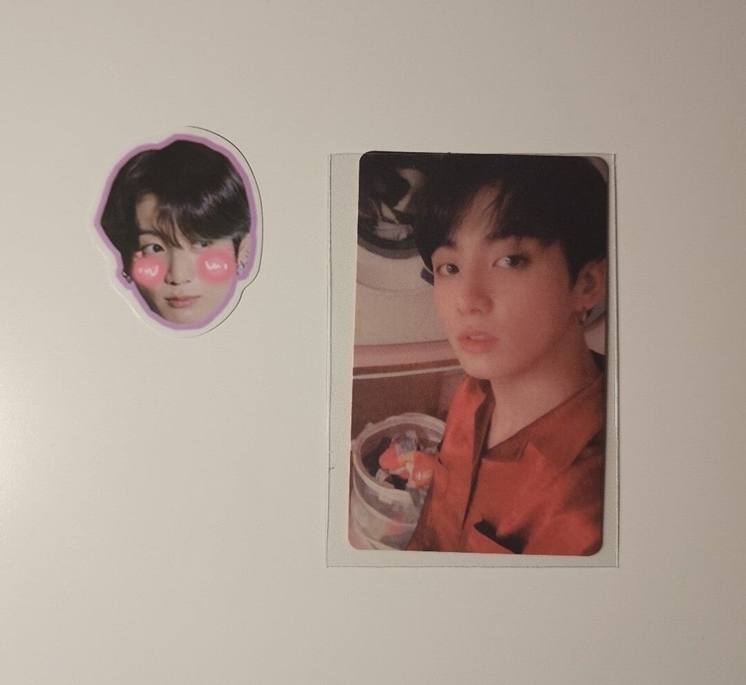 BTS PERSONA ペルソナ ジョングクトレカ BTS Jungkook Official Photocard Map of the Soul: Persona Version 2