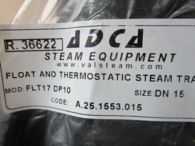 Float Thermostatic Steam Trap Valsteam FLT17 DP10 cast iron flanged ...