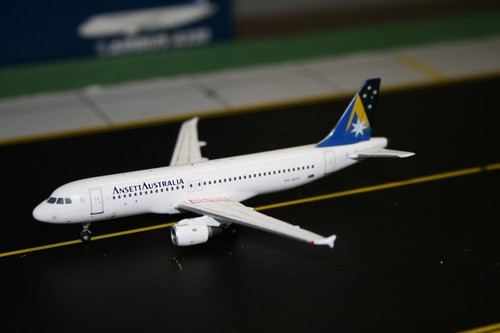 Gemini Jets 1:400 Ansett Airbus A320-200 VH-HYY (GJAAA814) Model Plane - Picture 5 of 6