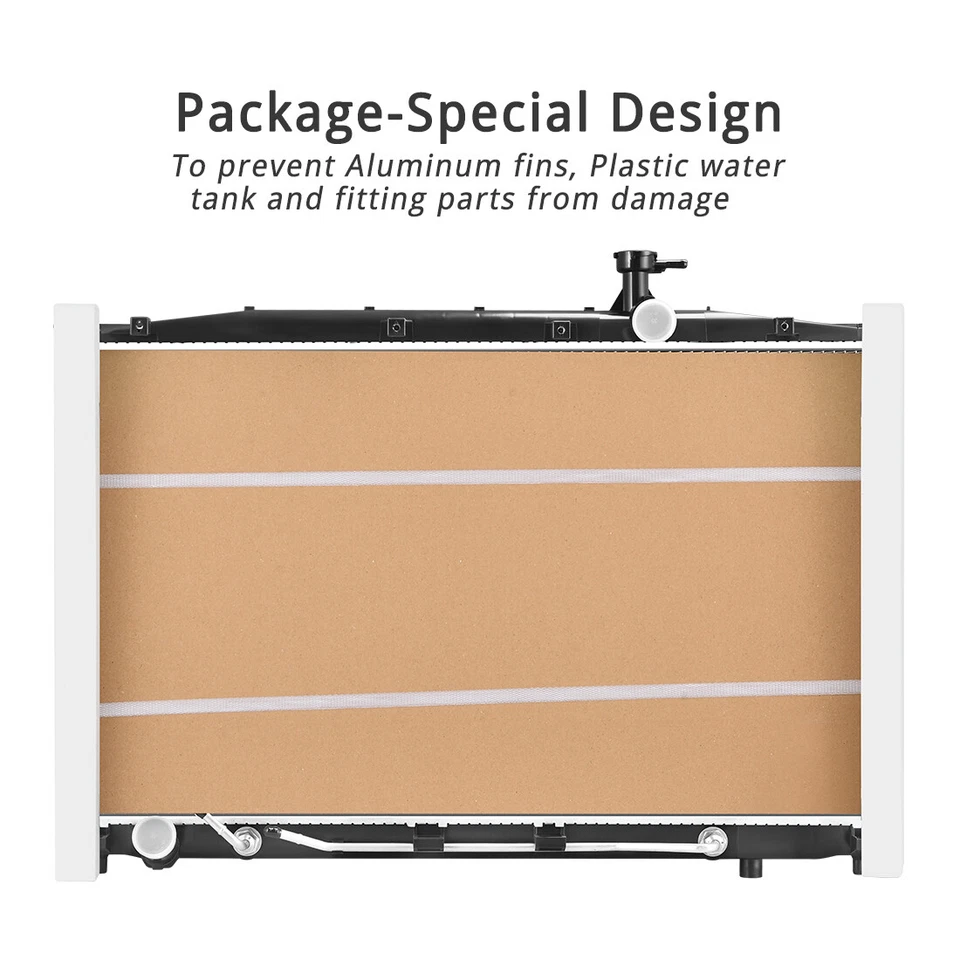 Radiador 2997 para Hyundai Santa Fe GL SE 2007 2008 2009 Limited 2,7 L 3,3 L V6 Foto 3 de 4