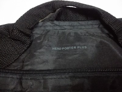 Head Porter Plus Yoshida Tote Shopping Bag Striped Hand Carry
