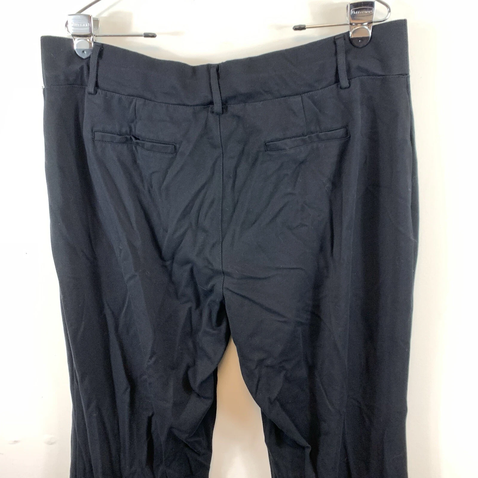 Pantalone donna ALYX nero elasticizzato pull on taglia 3X vita alta