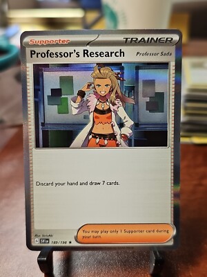 professor's research pokemon card value GO TCG Full Art Trainer 078/078 NM Professor Willow is joined by his buddy Meltan as he seeks out new discoveries Professor's Research Price & Card