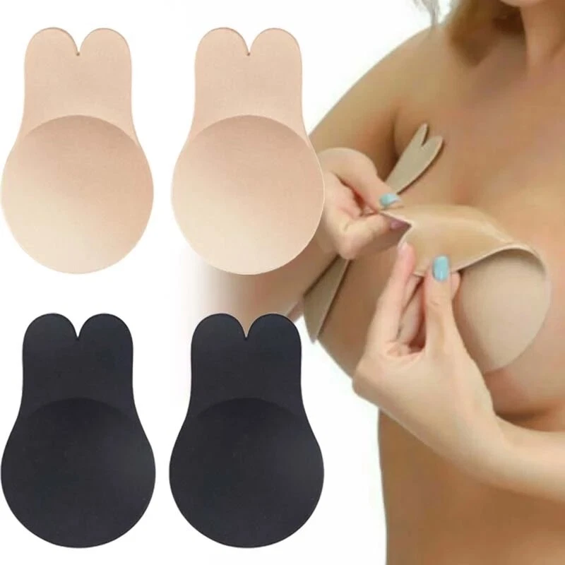 Women Bra Invisible Silicone Lift Tape Boob Tape Strapless Breast Nipple  Cover