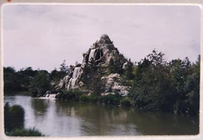 1961 Disneyland Cascade Peak Waterfall Nature's Wonderland Original 35mm Slide