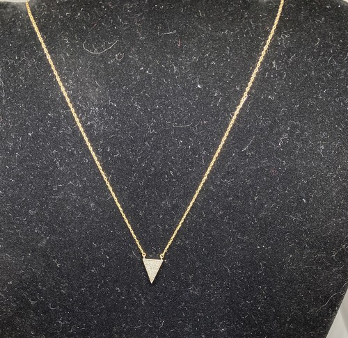 Elsie May EMN434-MXD Diamond Pave Sterling Silver Necklace MSRP $375 NM208 - Picture 2 of 3