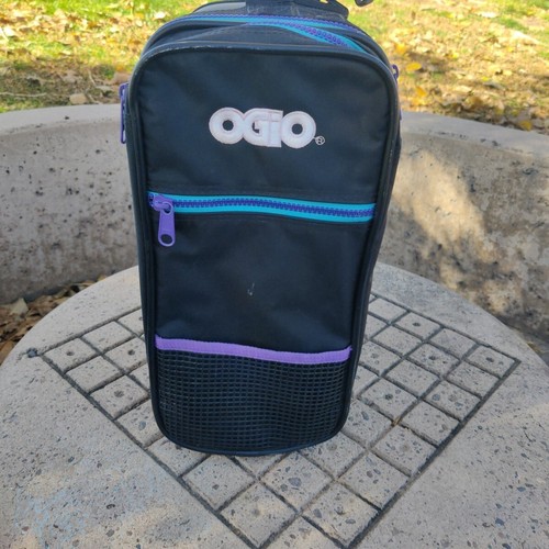 Vintage Ogio Original Locker Bag | Teal Purple Pink with Shoulder Strap - Picture 6 of 12