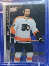 2020-21 Upper Deck Clear Cut Erik Gustafsson Philadelphia Flyers 