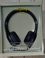 Heyday Wireless Bluetooth 5.0 Headphones W/DETACHABLE MICROPHONE   