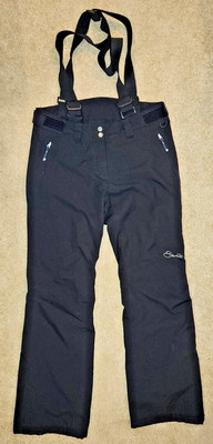 Dare2b Black Snowpants Intrigue Skihose Overalls Sz M/ 8 Ared 20k V02 Salopettes