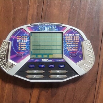 Who Wants To Be A Millionaire Hand Held Electronic Game Tiger Electronics Tested