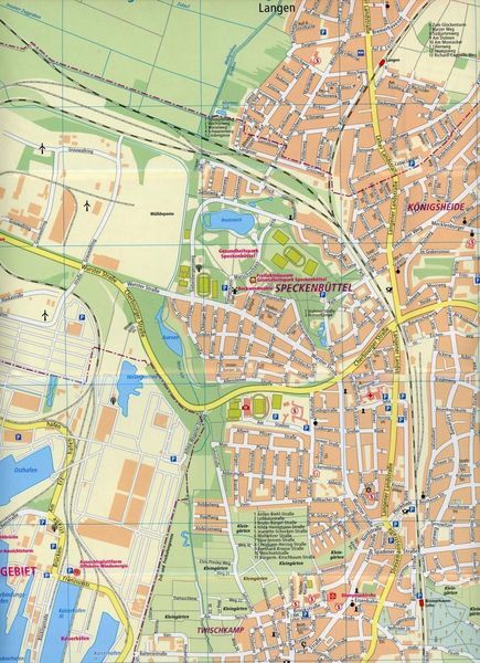 Thumbnail - Bremerhaven. Stadtplan 1 : 16 000