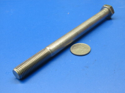 18-8 A2 Stainless Steel Bolt, PT, Metric, M16 x 2 x 200 mm Length 