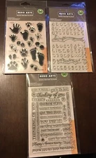 Hero Arts Clear Stamp Sets LOT OF 3 NEW SET A