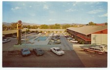 Hawthorne NV El Capitan Lodge Vintage Postcard Nevada