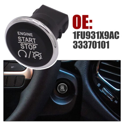 33370101 Push to Engine Start Stop Button Switch For Dodge Challenger*