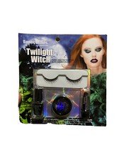 FANTASY MAKERS Wicked Look; Twilight Witch False EYELASHES Halloween