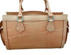 VINTAGE Dooney & Bourke Side Pocket SATCHEL Handbag PURSE BLUSH PINK BAG $450.00 — photo 3