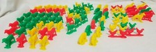 Lot of 85 Vintage Hard Plastic Toy Farm Animals Collectible Pig Red Goat Vtg