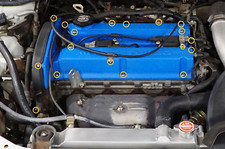 Dress Up Bolts Titanium Valve Cover Kit Stage 1 for Evo 8/9 MIT-006 