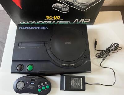 VICTOR WONDER MEGA RG-M2 Console Sega Mega Drive Boxed Accessories
